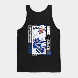 Mark Giordano Paper Poster Version 10 Tank Top